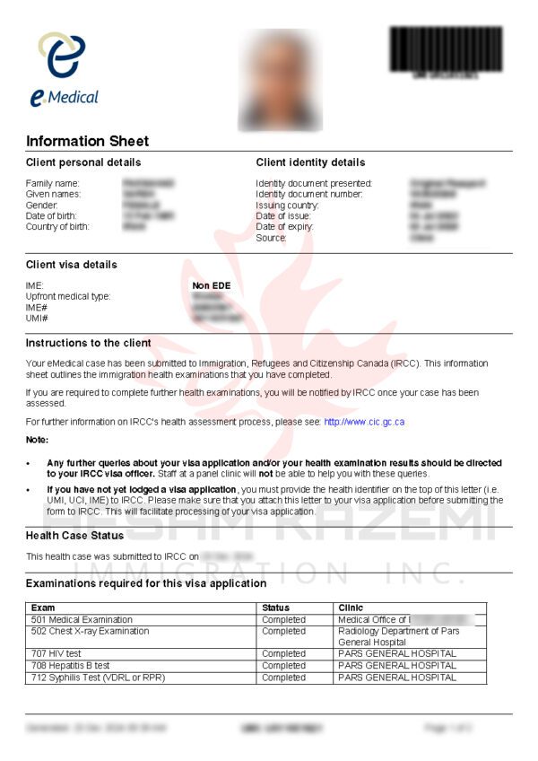 Medical test 2